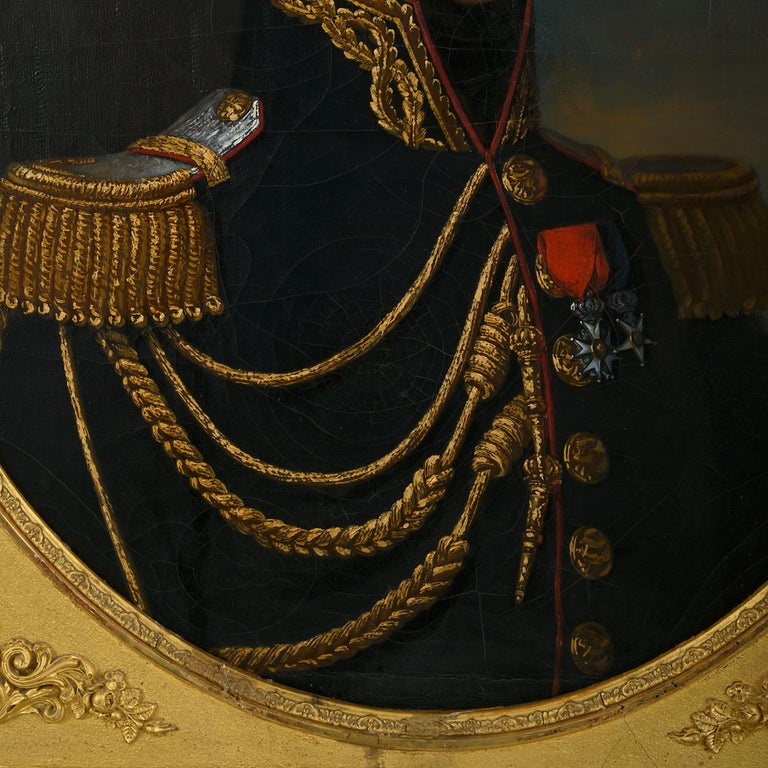 Josephine de Gallemant (fl.1800-1835) Portrait of a French Lieutenant-Colonel For Sale 2