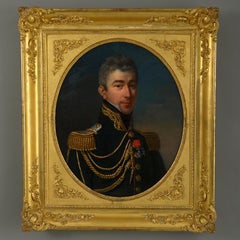 Josephine de Gallemant (fl.1800-1835) Portrait of a French Lieutenant-Colonel