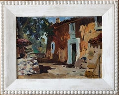 Roch Minue Ibiza landscape original oil board