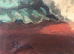 Dancer:: ruhendes Original-Gemälde in Öl auf Leinwand