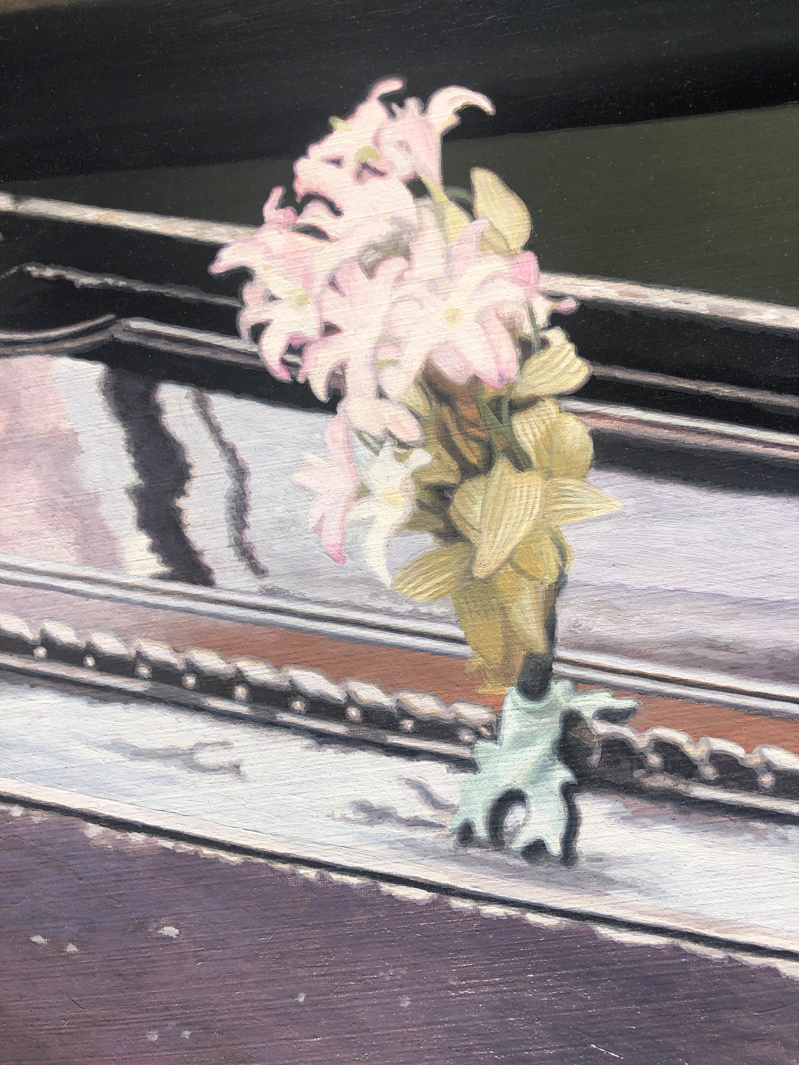 Quadratische Anordnung, Gemälde Venedig, Öl auf Leinwand (Fotorealismus), Painting, von Albert Sala