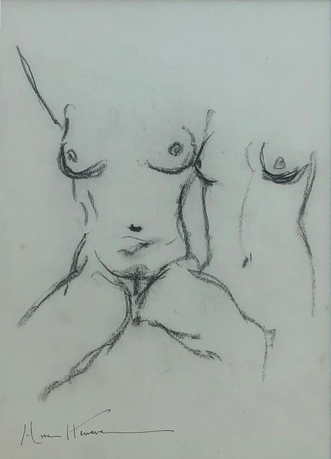 Jose Cruz Herrera Nude - nude drawing 56 pencil women