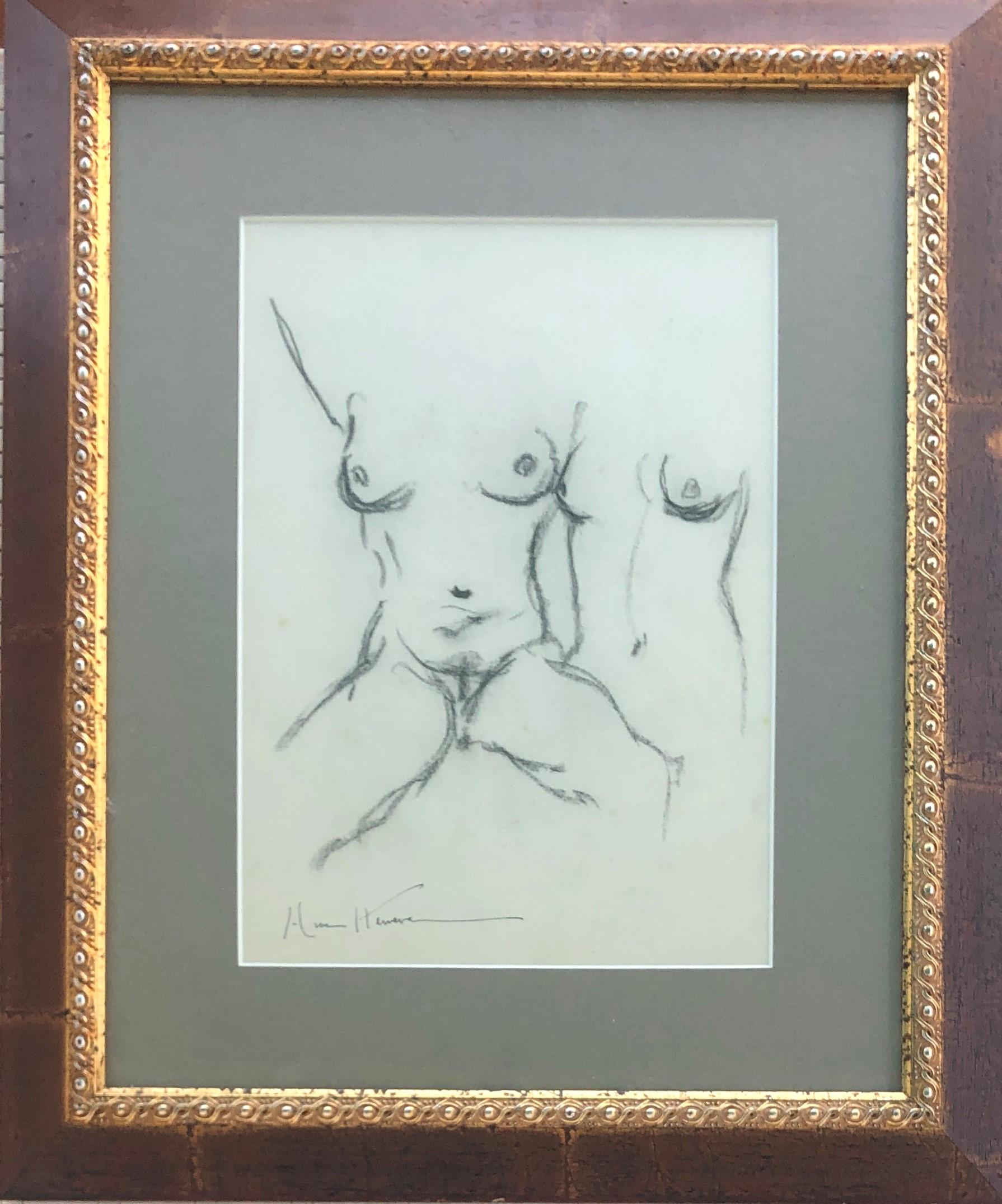 nude drawing 56 pencil women - Art by Jose Cruz Herrera