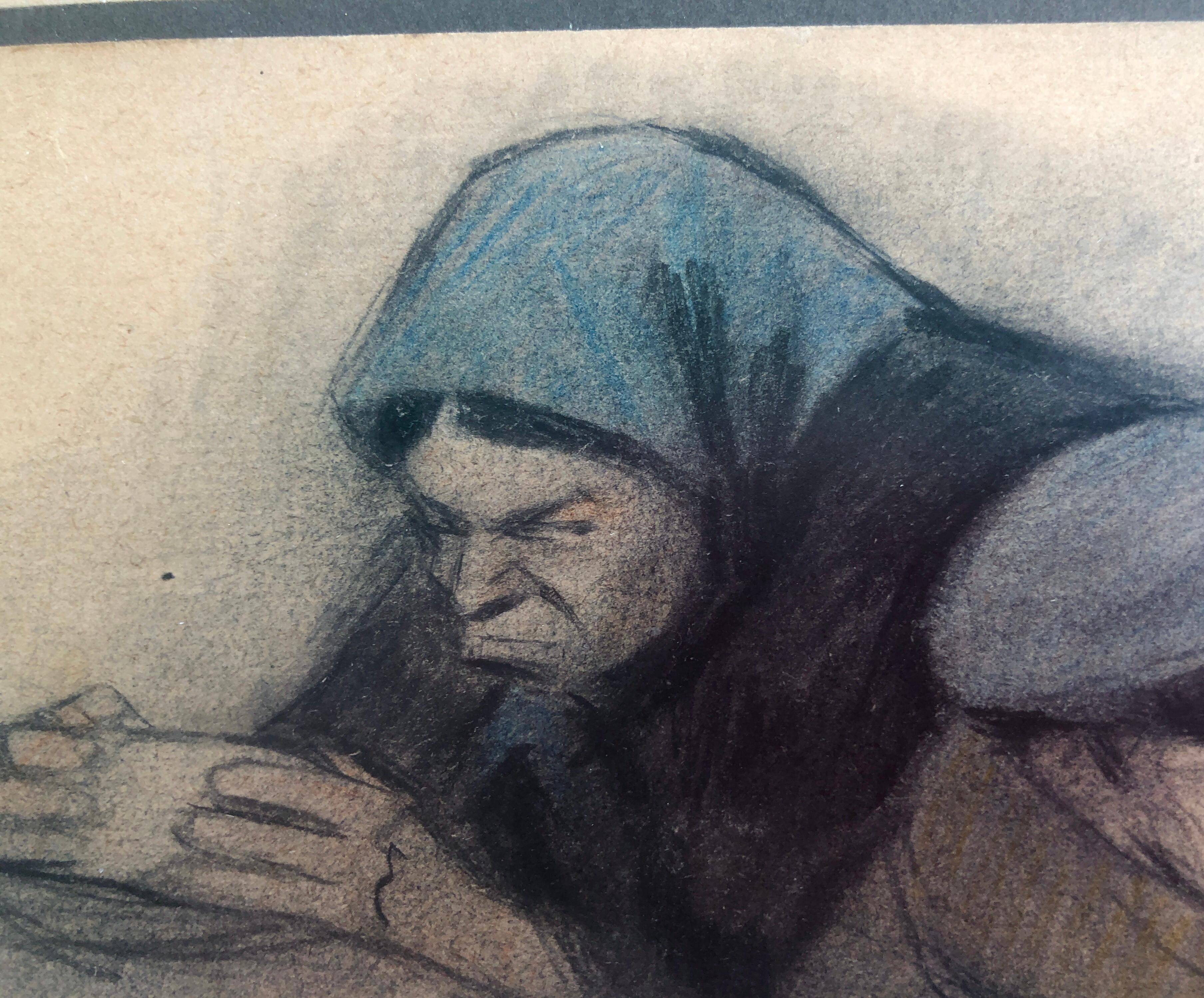 Crayons de couleur « beggars spanish modernism » (quelques mendiants) en vente 2