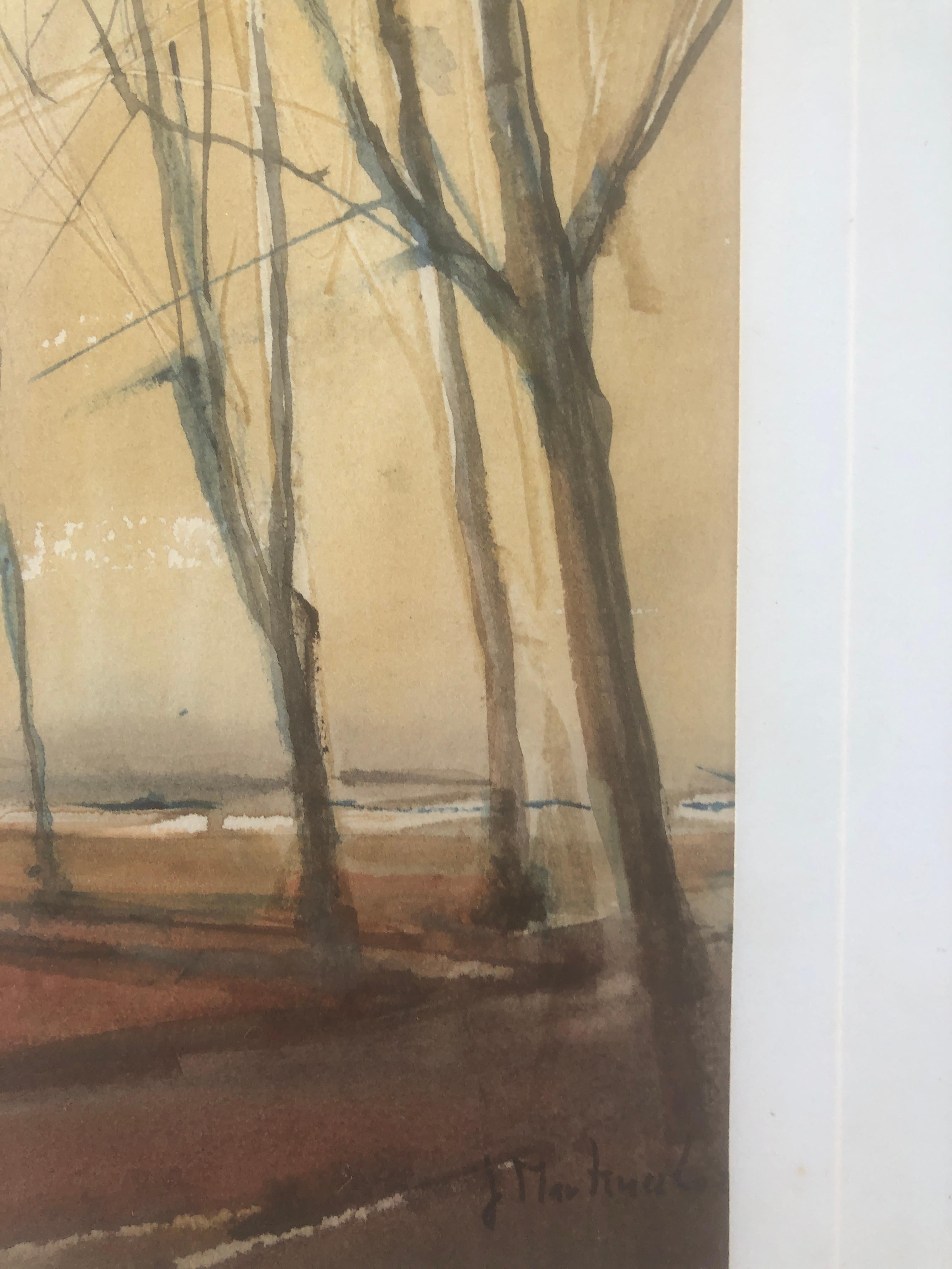 José Martinez Lozano - Landscape - Watercolor

Watercolor measurements 24x11 cm.

Frame measurements 37x24 cm.

Josep Martínez Lozano was born in the Born district of Barcelona on March 29, 1923.

During his childhood he does not feel any kind of