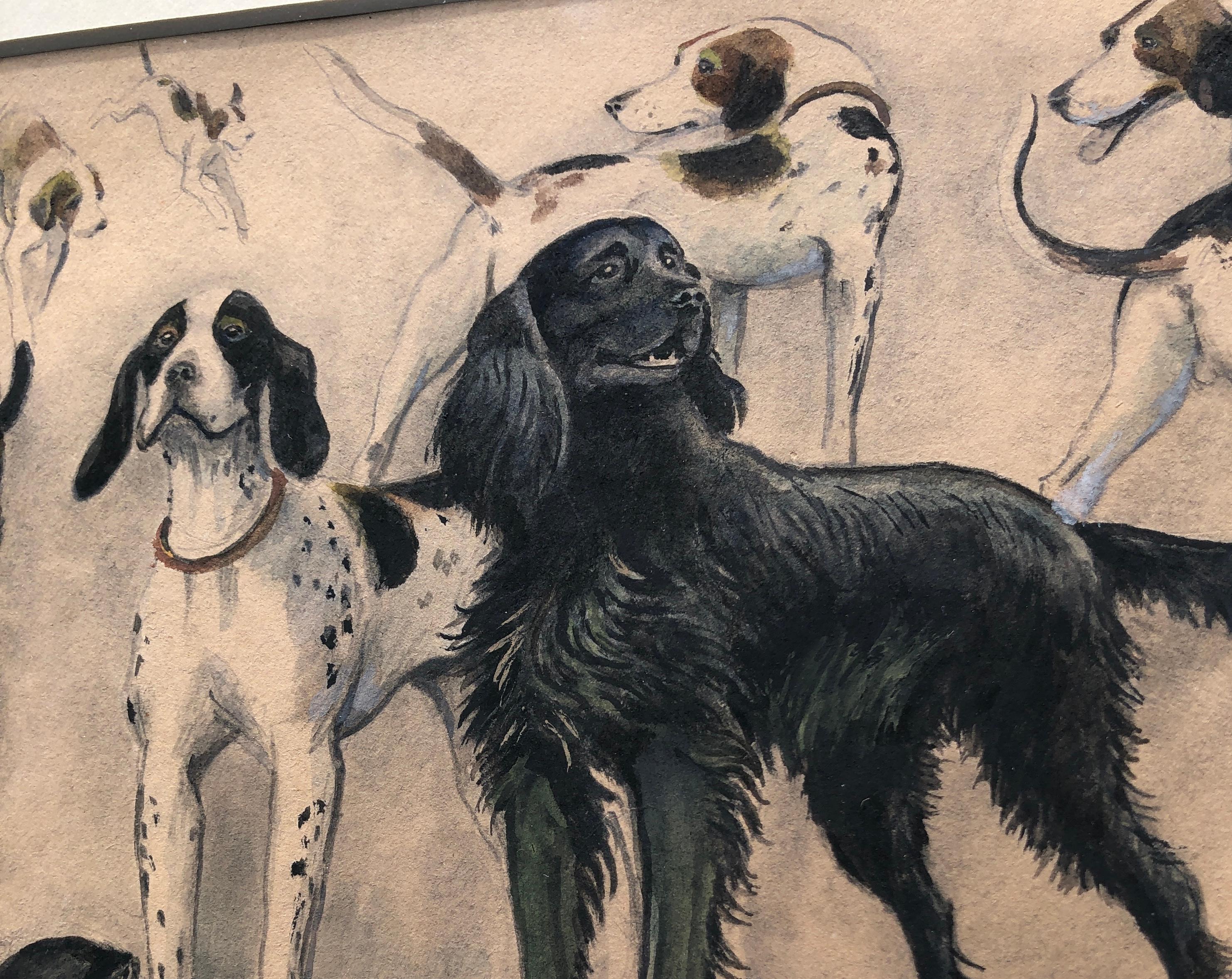 Ricard Opisso - Cani - Tecnica mista

Misure del disegno 23x28 cm.

Misure della cornice 35x40 cm.


Figlio di Alfredo Opisso y Viñas, giornalista, storico e critico, e di Antonia Sala y Gil, sua sorella Regina Opisso era anch'essa una scrittrice.