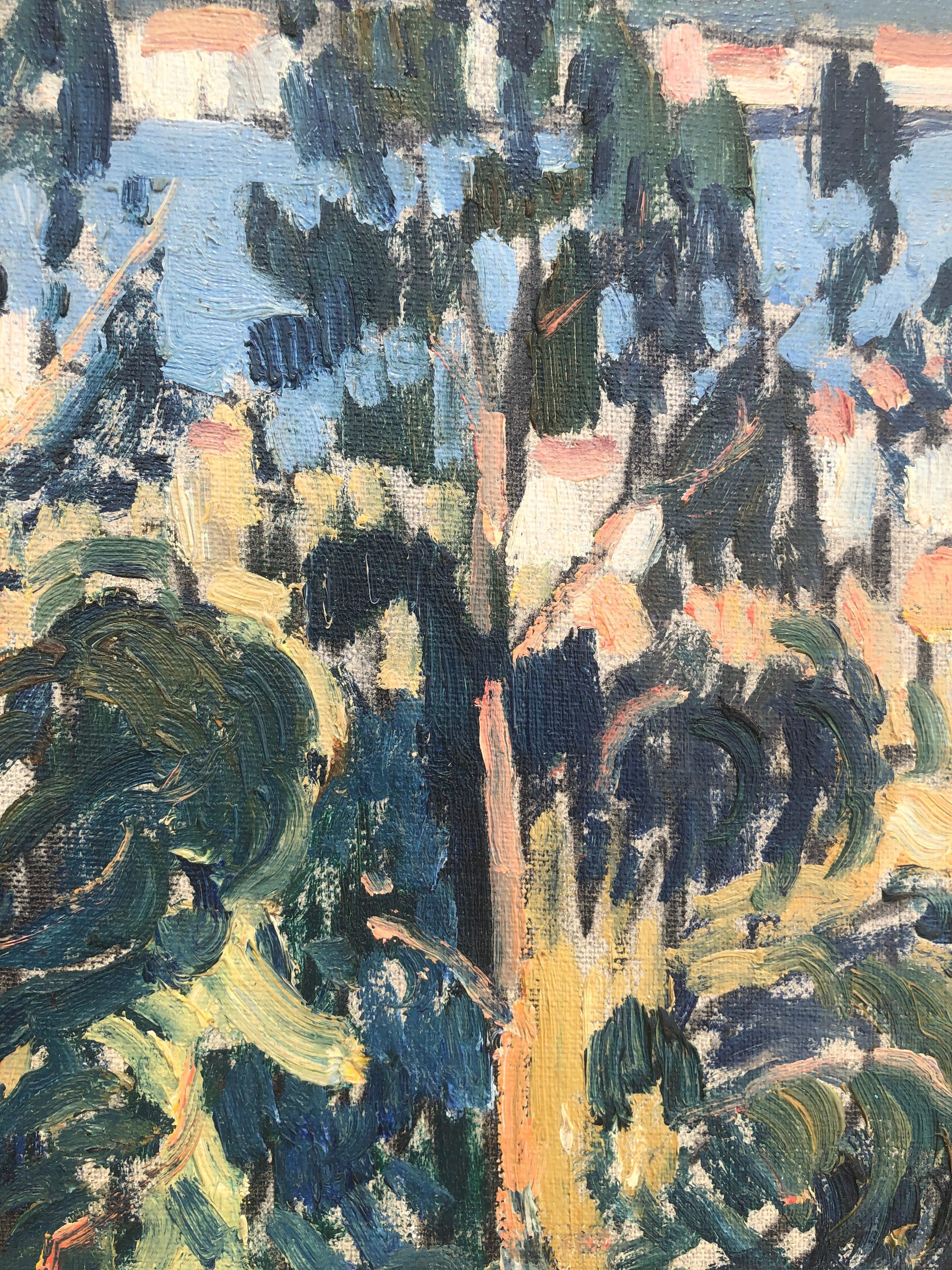 Cadaques view Spain seascape original oil painting 3