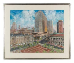 "Copley Square, Boston, " Kamil Kubik Massachusetts Cityscape Street Scene