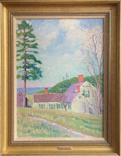 "Wellfleet, Cape Cod, " Gerrit Beneker, American Impressionism, Provincetown