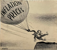 Réalisme social de la WPA, scène politique, Cartoon Depression du milieu du siècle dernier