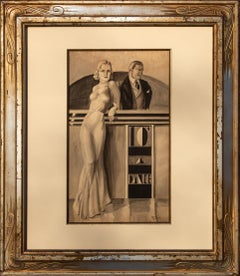 "Dime a Dance" Art Deco americana Modernismo del XX secolo Pin-Up Realismo sociale