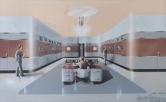 RCA Design Art Deco Streamline Mid Century Modern American Scene Architectural