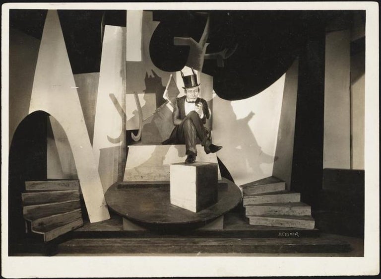 Yiddish Theatre Cubist Costume Design 1924 Deco Color Field Modernism Broadway. 

Boris Aronson (1898 – 1980) 