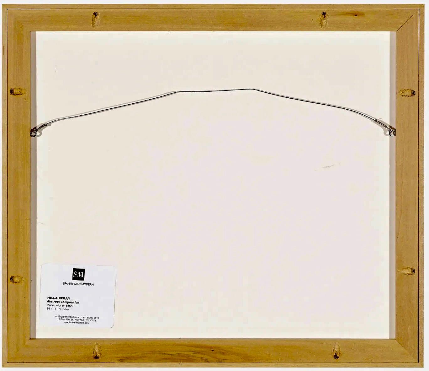 Œuvre abstraite et non objectif sur papier - Dessin d'une artiste de Guggenheim représentant une femme, années 1940 - Abstrait Art par Hilla Rebay von Ehrenwiesen