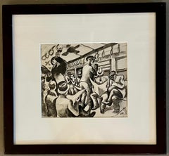 Metropolitana di New York Scena americana della metà del XX secolo Realismo sociale WPA Moderno anni '30