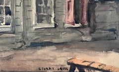 Rispondere alla porta  Inizio del XX secolo c/c Fauvismo Realismo sociale Scena americana