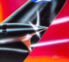 Airacuda Fighter Planes Art Deco Machine Age 20th Century American Modernism