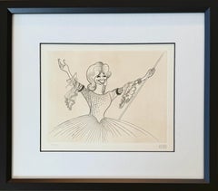 Beverly Sills Opera Singer Diva Classical Music Grammys Caricature 20th Century