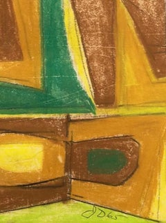 "Untitled" Mid 20th Century American Abstract  1960s Color Field Abstraction