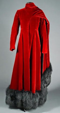 Barbra Streisand "Funny Girl" Film Costume Design Academy Award Oscars Icône Rouge