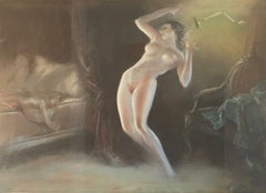 "Nude in the Bedroom," Everett Shinn, Lady in an Interior, Ashcan, Theater