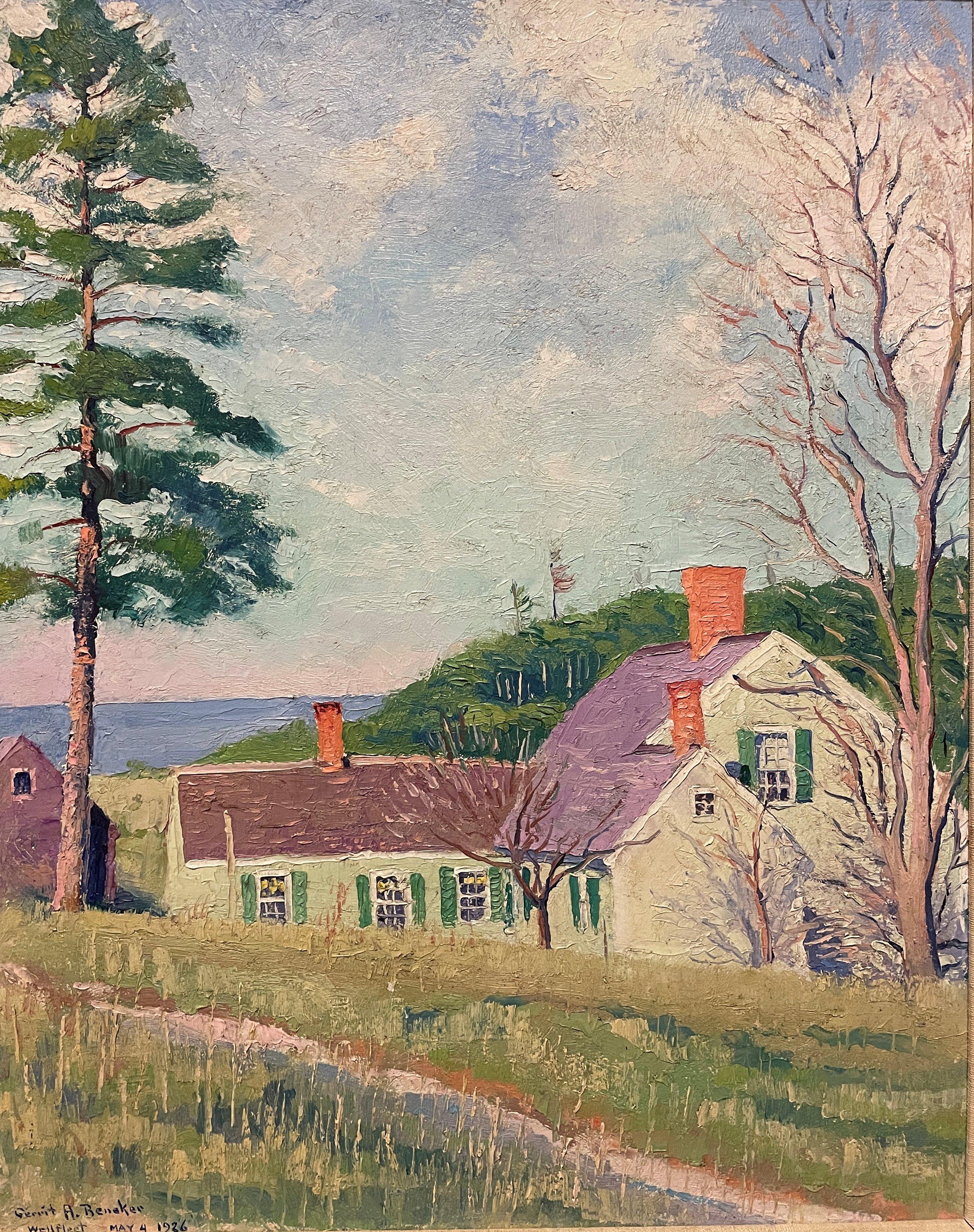 « Wellfleet, Cape Cod », Gerrit Beneker, Impressionnisme américain, Provincetown 1