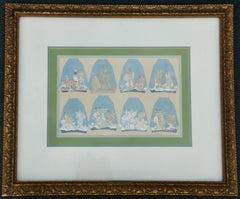 Mural Studies, Palace of Fine Arts San Francisco WPA American Modernism 1930s