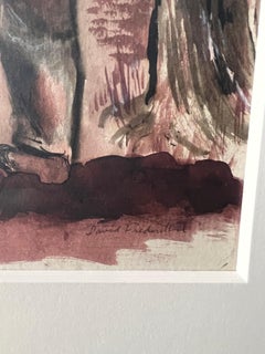 TOBACCO ROAD Mid 20th Century Realism 1940 Drawing from the Novel WPA Literary 2