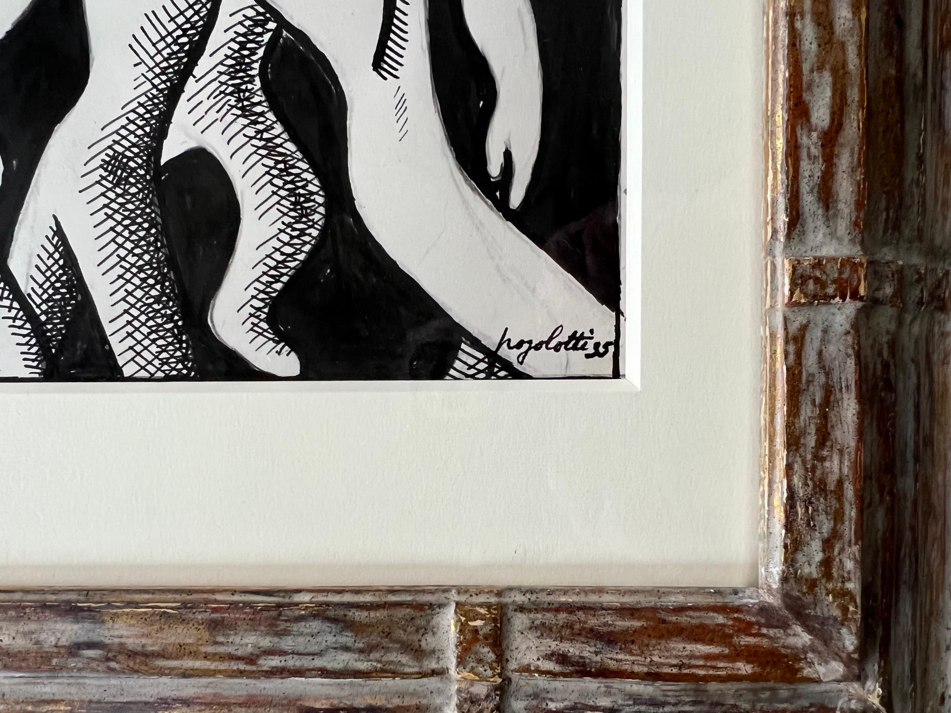 « Steel Factory » Cuban Mid 20th Century Modern Drawing WPA Latin Art Industrial

Encre sur papier. 12 x 19 pouces. Pogolotti a vécu à Paris dans les années 1930. Le dessin présenté ici provient de la Collectional de son ophtalmologue parisien, le