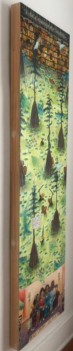 "Our Brother Our Son" Oil on Wood