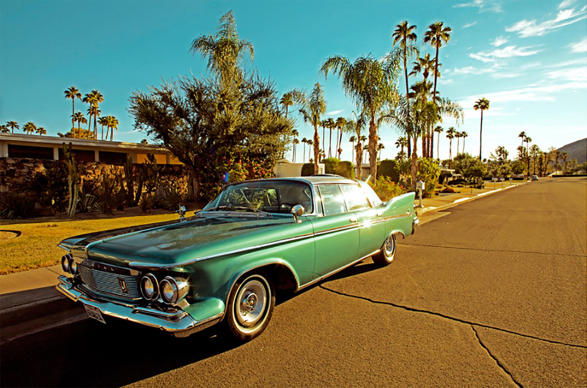 "Palm Springs Imperial"  Type C Metallic Photo Print - Photograph by Jen Zahigian