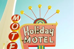 „“Holiday Motel““  Metallic-Druck, C-Print