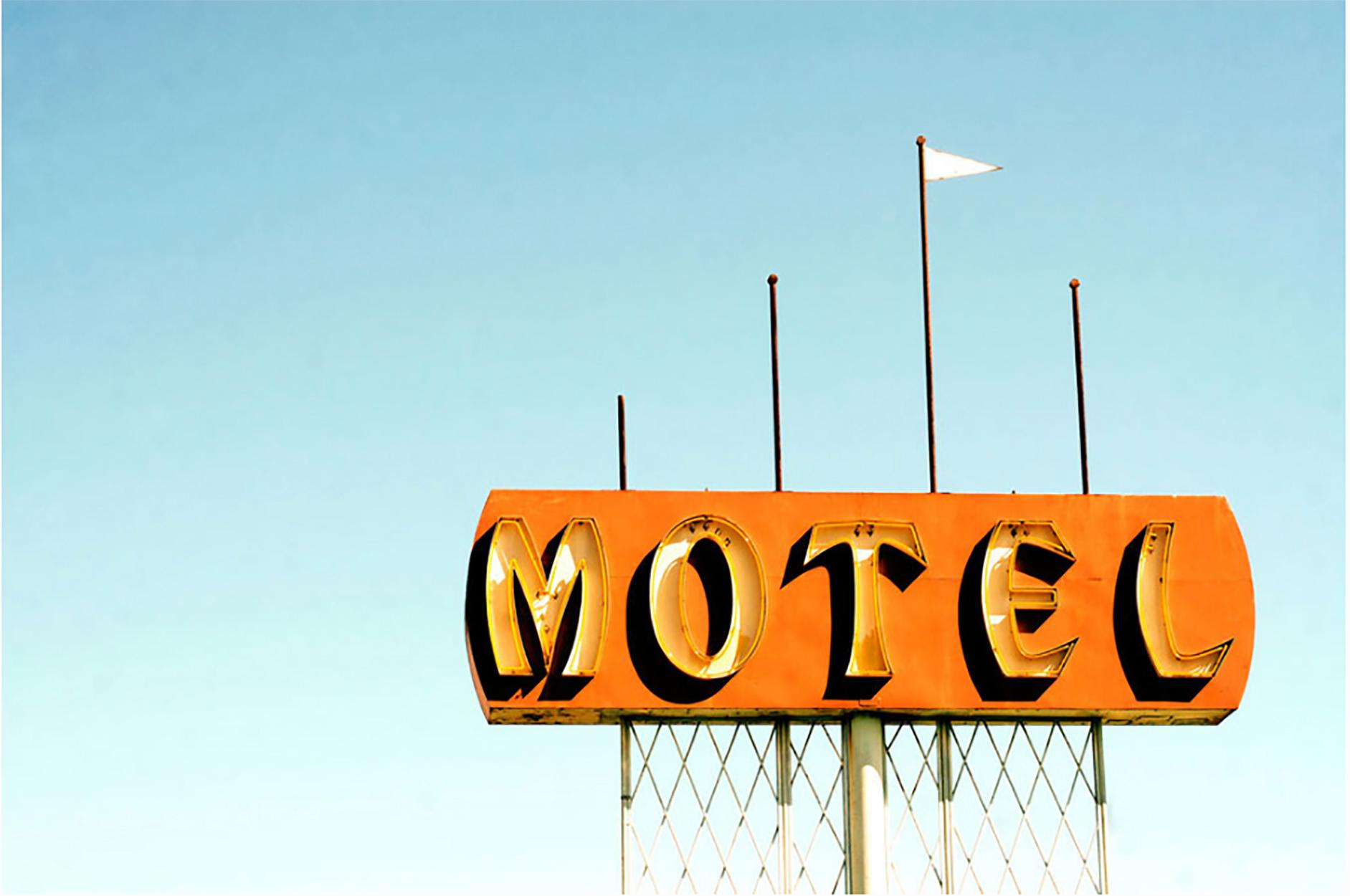 "Motel"  Type C Metallic Print  - Photograph by Jen Zahigian