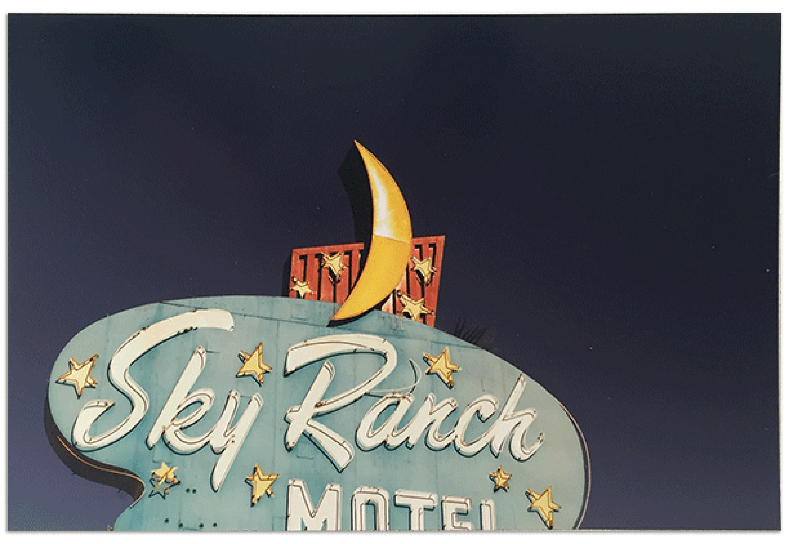 "Sky Ranch Motel"  Type C Metallic Print  - Photograph by Jen Zahigian