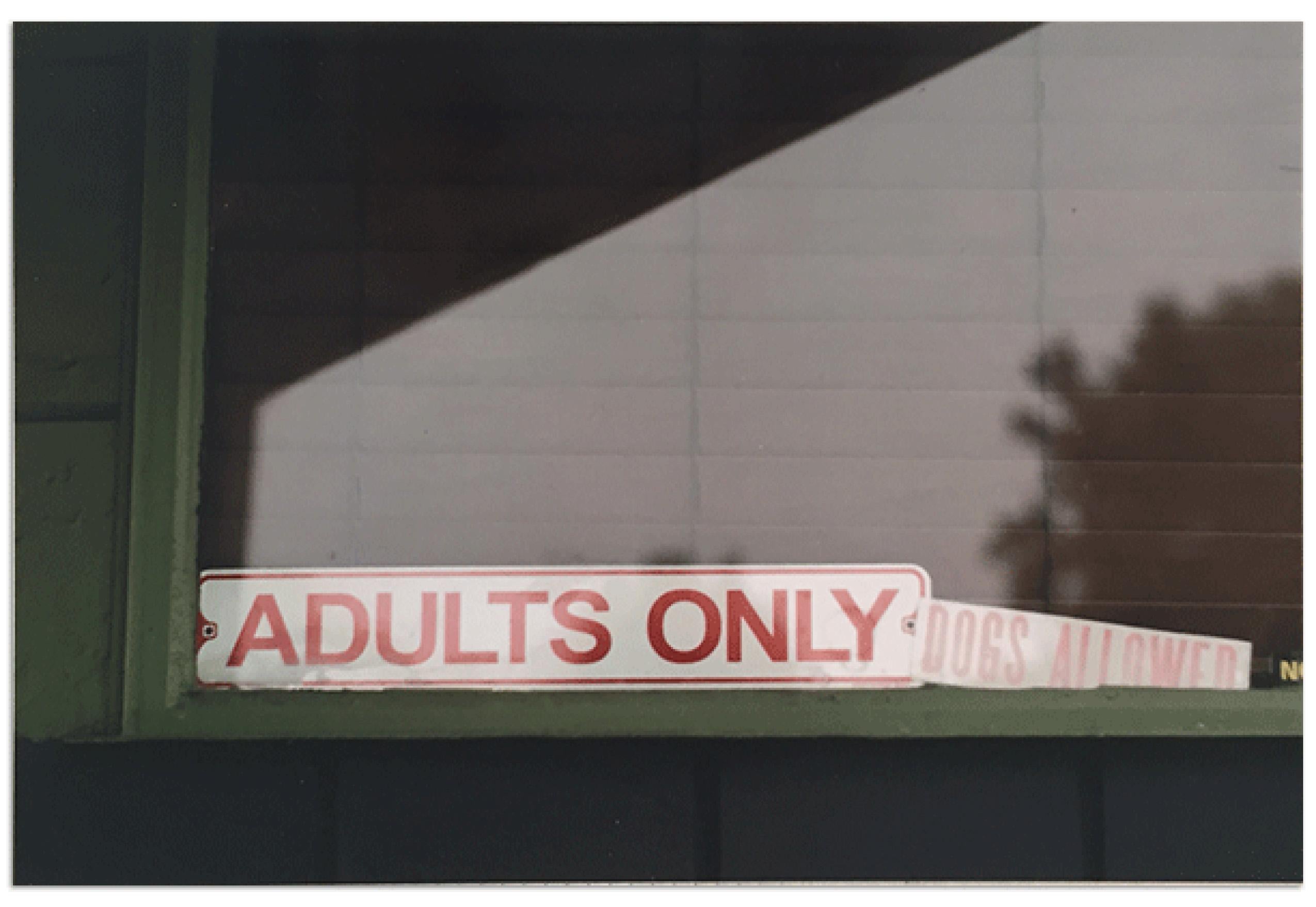 "Adults Only"  Type C Metallic Print  - Photograph by Jen Zahigian