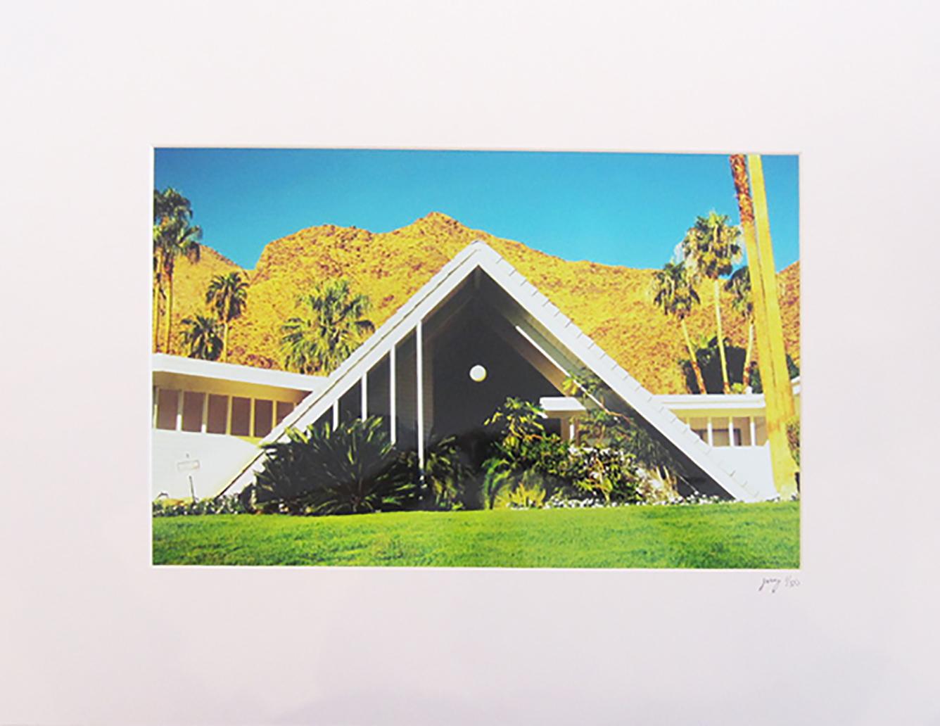 "Jungle House No. 2" Type C Metallic Print  - Photograph by Jen Zahigian