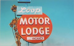 "Loop Motor Lodge" Type C Metallic Print
