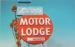 "Loop Motor Lodge" Type C Metallic Print 