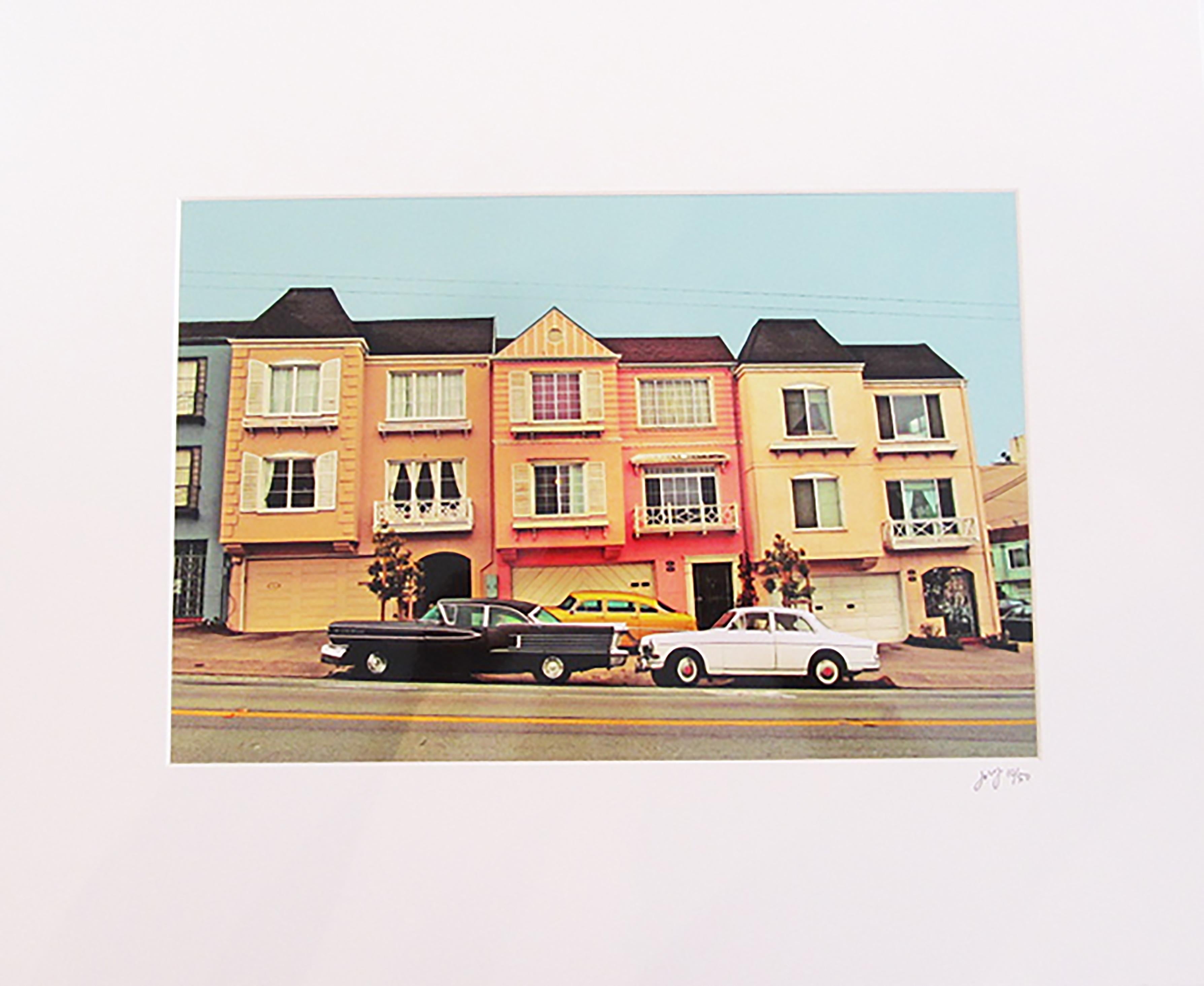 "Candy Color San Francisco"   Type C Metallic Print  - Photograph by Jen Zahigian