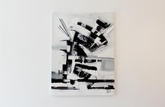 "Black & White 03" - Contemporary Abstract Art