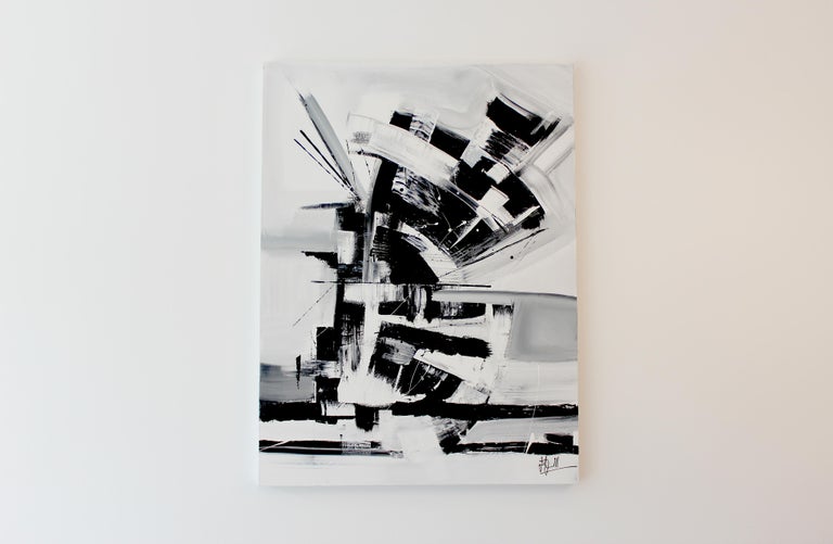 Jaqueline Jandrell Black And White 03 Contemporary Abstract