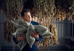 "Charlie Sheen with Bags of Weed"-Archival Pigment Ink Photography