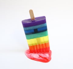 "Rainbow 3"- Original Resin Sculpture 