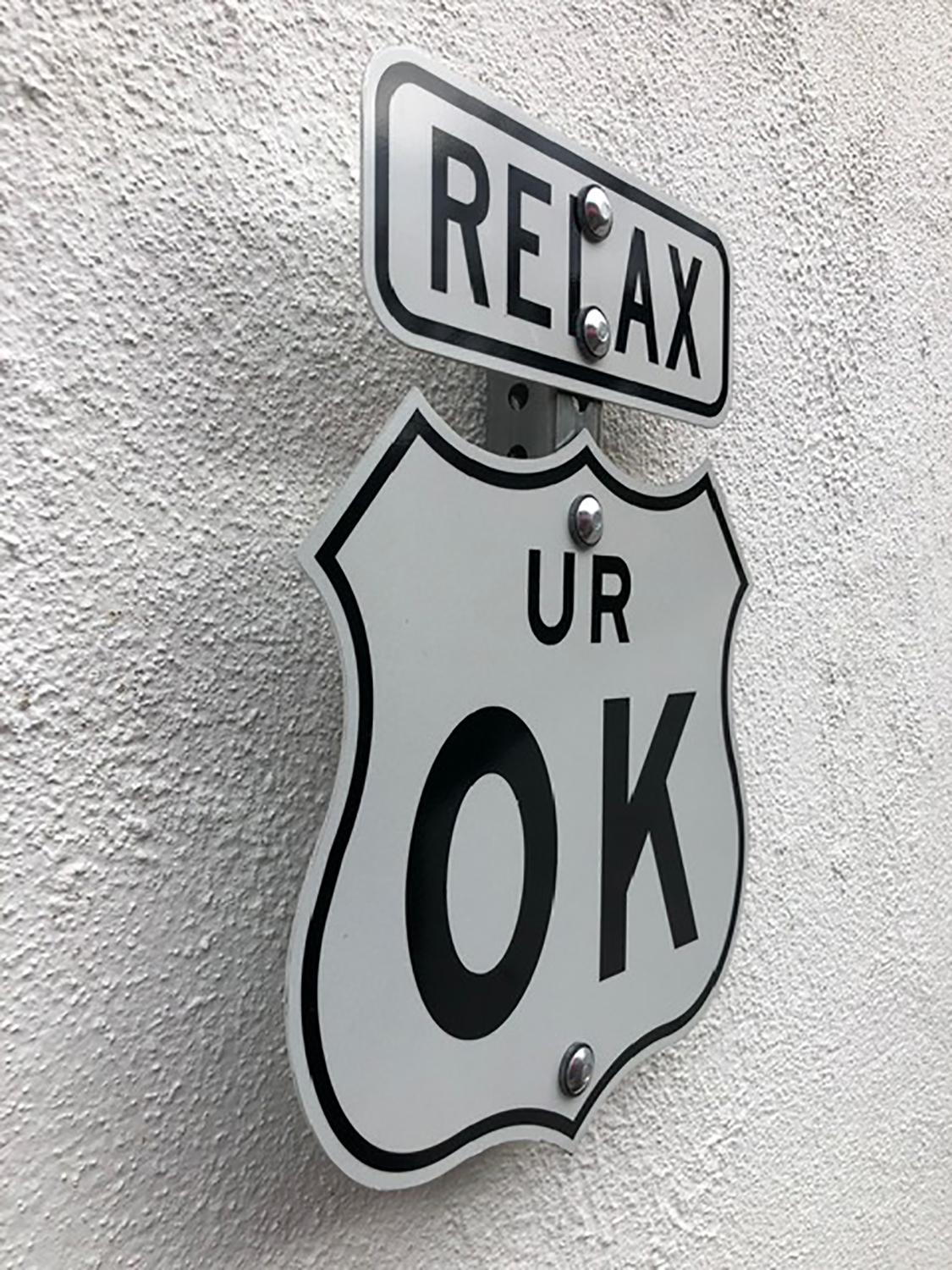 relax you're ok sign west hollywood