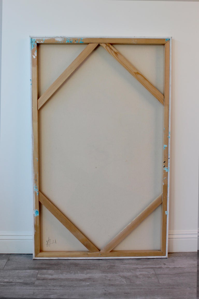 Jacqueline Jandrell - "Blue Diptych" Contemporary Abstract ...