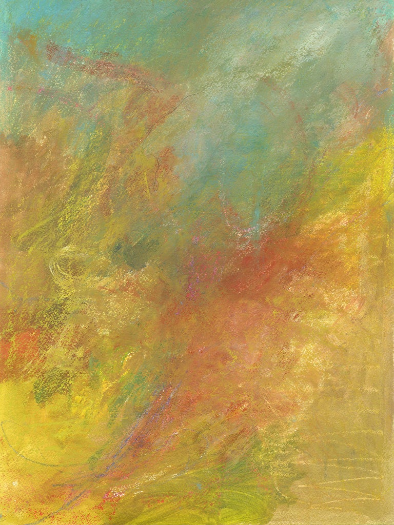 Mysterium Untitled 9 Abstract Art Mixed Media On Paper