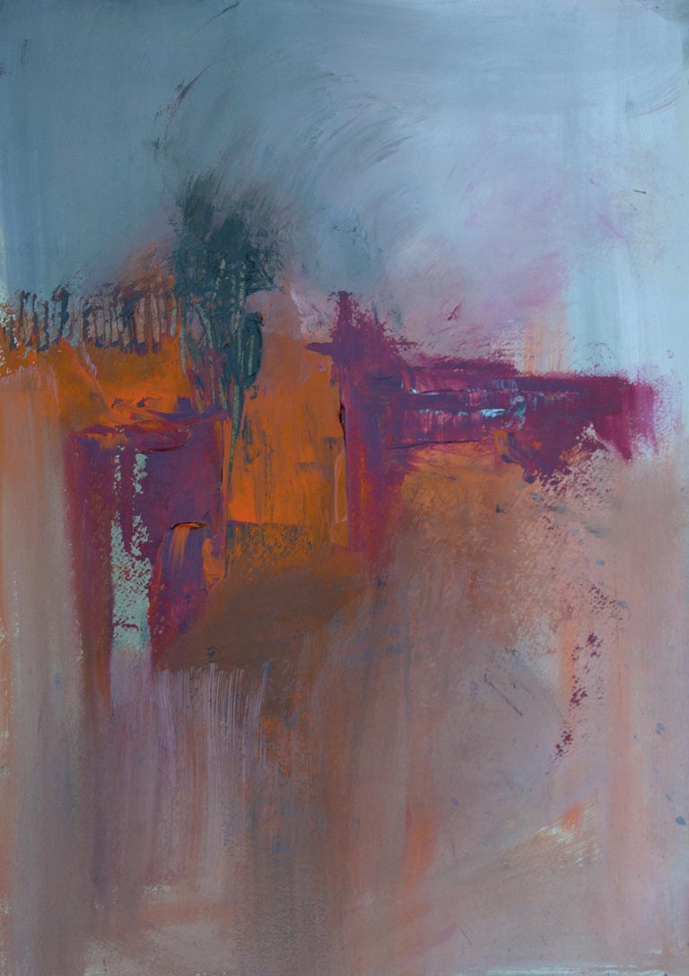 Stephanie Visser Color Study Untitled 10 Abstract Art Acrylic On Paper For Sale At 1stdibs