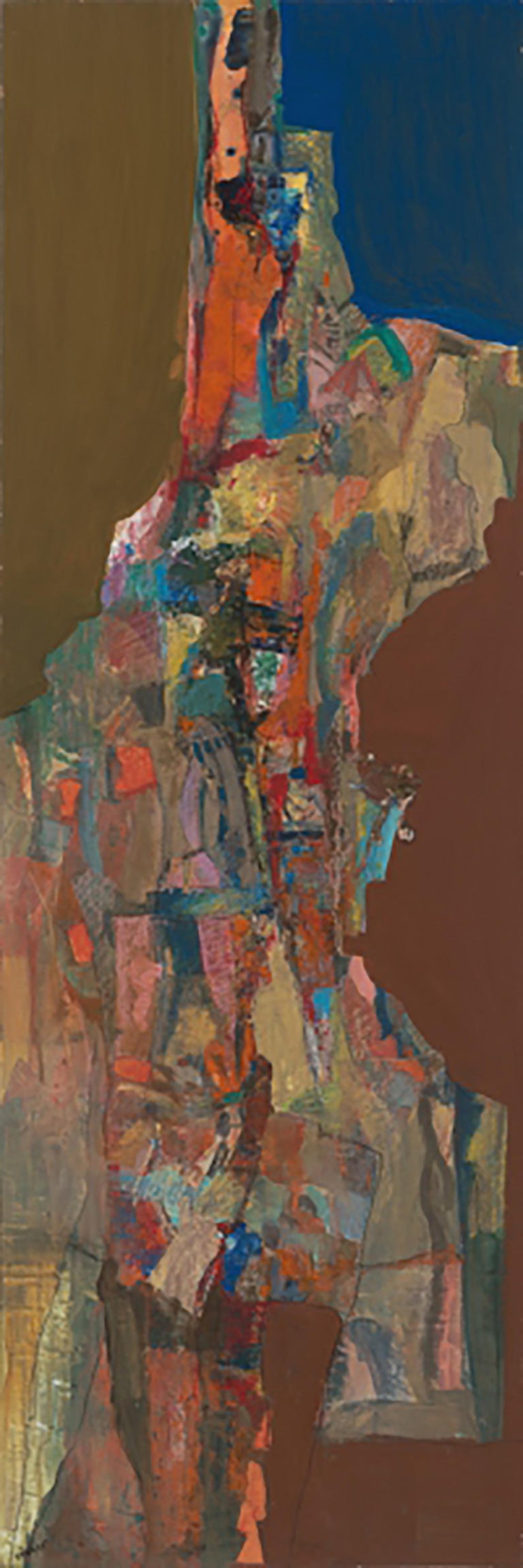 Stephanie Visser Lay Lines Untitled Abstract Art Acrylic On