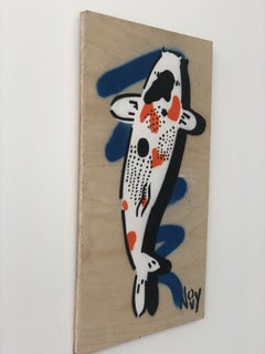 "Strength"-Spray Paint on Wood