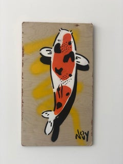 "Love"-Spray Paint on Wood 